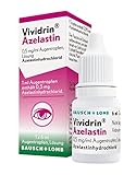 Vividrin Azelastin Augentropfen 0,5 mg/ml, Lösung: Schnelle Akut-Hilfe...