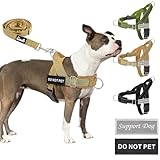 Eyein Hundegeschirr mit Leine für große mittelgroße Hunde, Weich...