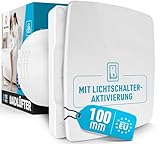 MEISTERBAU - Badlüfter mit Lichtschalter-Aktivierung [Made in Europe] -...
