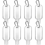 Ulife Mall Tragbare Reiseflaschen Set (8 Stück), 30ml Leer...