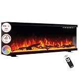 KAMINIO Elektrokamin LEA - Elektrischer 3-in-1 Kamin mit Panoramaview,...