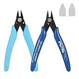 PALUDO 2 Stück Mini Drahtschneider │ Elektronik Seitenschneider │...