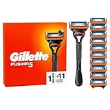 Gillette Fusion5 Rasierer für Männer, 1 Gillette Rasierer, 11...