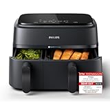 Philips Airfryer Dual Basket 3000 Series, 9L, 2 Körbe, 2 Gerichte...