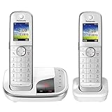 Panasonic KX-TGJ322GW Familien-Telefon mit Anrufbeantworter (schnurloses...