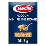 Barilla Pasta Piccolini Mini Penne Rigate aus hochwertigem Hartweizen mit...