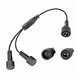 Yomistar Lichterkette Verteiler, 2 Pin Splitterverbinder für...