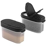 SIGNORA WARE Gewürzgläser mit Deckel, nachfüllbar, leer, luftdicht,...