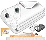 KESSER® Doppel-Wärmeunterbett 160x140cm mit Abschaltautomatik 2...