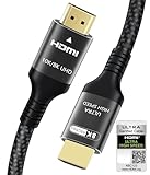 Zertifiziertes 10K 8K HDMI 2.1 Kabel 2M, 48Gbps Ultra High Speed HDMI®...