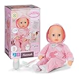 Baby Annabell Hannah Spiel mit Mir 36cm, Babypuppe mit 5 Funktionen,...