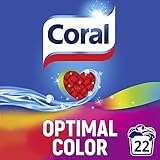 Coral Waschpulver Optimal Color effektives Colorwaschmittel für länger...