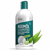 AniGo Neemöl Shampoo für Hunde 500ml – Hundeshampoo gegen Juckreiz –...