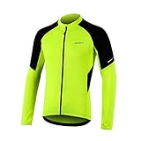 BERGRISAR Herren Radtrikot Fahrradtrikot Langarm Atmungsaktive Leicht...