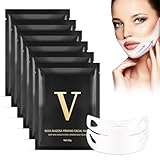 Tkekruh 6PC V Mask Lift Face mit Hyaluronsäure Straffende...