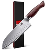 SHAN ZU Profi Santoku Messer küchenmesser 18cm - Japanischer...