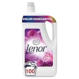 LENOR Color Flüssigwaschmittel Amethyst Blütentraum 100 Waschladungen,...