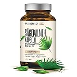 BrainEffect Sägepalmenextrakt (280mg pro Tagesdosis) - 180 Vegane Kapseln...