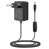 12V Netzteil Stromversorgung für Yamaha Keyboard AC Power Adapter für...