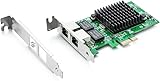 10Gtek® Gigabit Netzwerkkarte mit Intel 82576 Chip, Kompatibel mit Intel...