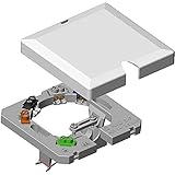 EW24 Herdanschlussdose Komfort unterputz Einbauhöhe von nur 12mm, Flache...