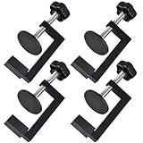 peuqcen 4 Stück 10-57 mm Tischklemme, Robust und Einfach zu Bedienen,...