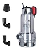 T.I.P. Maxima 300 IX Schmutzwasser-Tauchpumpe Edelstahl, 18 000 l/h, 700 W,...