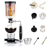 Siphon Kaffeemaschine Japanischen Stil Vakuum Glas Siphon Topf Percolators...