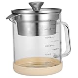 DEARMAMY Multifunktionaler Fettabscheider mit Sieb Großer Ölbehälter...