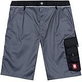 Engelbert Strauss Herren Arbeitsshorts e.s.Image, Farbe:grau/schwarz,...