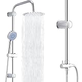 Trintion Regendusche Duschsystem 20 * 20cm Duschsets Duschstangen...