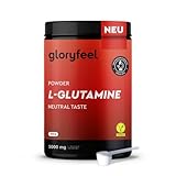 L-Glutamin Pulver 600g vegan - Geschmacksneutral - 5.000mg reines,...