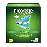 NICORETTE Kaugummi 4mg freshmint – Nikotinkaugummi zur Raucherentwöhnung...