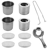 Bioethanolbrenner-Töpfe, Ethanolbrenner-Set, Ethanolbrenner für...