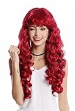 WIG ME UP - 0082-ZA13A Perücke Damen Karneval Halloween lang Locken lockig...