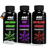 420Flow® Dünger Set Indoor & Outdoor – Hanfdünger für Wachstumsphase...