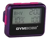 Gymboss Intervallzeitgeber Und Stoppuhr VIOLETT/PINK METALLIC-Hochglanz