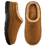 HomeTop Herren Mokassin Hausschuhe Weiche Warme Rutschfeste Memory...