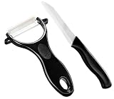 Rosenstein & Söhne Keramikschäler: Keramik-Messer & Schäler (PEARL...