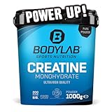 Bodylab24 Creatine Powder 1000g, reines Creatin Monohydrat Pulver, 200...