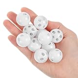 10 Stück 24mm Durchmesser Rasselkugeln Zum Einnähen, Weiße Rasselkugeln,...