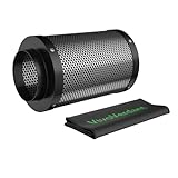 VivoVerdant 150mm x 400mm Aktivkohlefilter mit australischer Aktivkohle,...