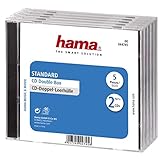 Hama CD-Doppel-Leerhülle (5er-Pack, Standard) CD-Hüllen...