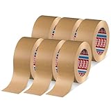 tesapack 4713 Paketband im 6er Pack - Papier Klebeband zum Verschließen...