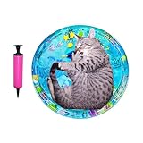 Sensorische Spielmatte 'Katzenwasser' – Inflator Wasserbett für Katzen...