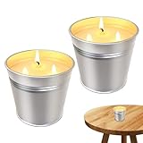 Citronella-Kerzen für den Innenbereich, Duftkerzen-Set - Langlebige...