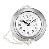 MPM Quality Design Badezimmer-Uhr aus Kunstoff, Quarz-Uhrwerk Sweep, 3-5...