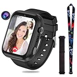 OKYUK 4G Smartwatch für Kinder mit, GPS-Tracker, mehrere Desktop-Stile zur...