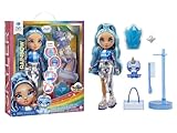 Rainbow High Modepuppe mit Schleim & Haustier - Skyler (Blau) - 28 cm...