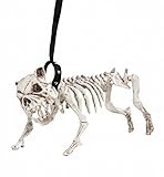 W WIDMANN MILANO Party Fashion 01373 - Skelett Hund mit Leine, 45 cm,...